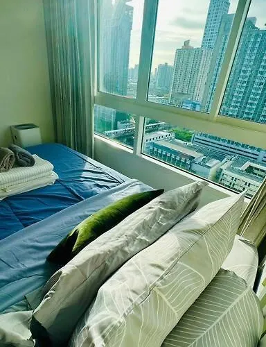 High-class 2bed Skyview Just 1-step From Bts Onnut Bangkok