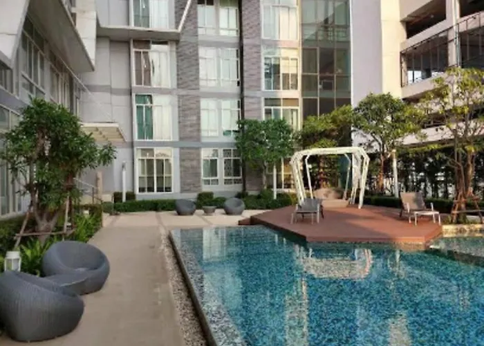 Apartment High-class 2bed Skyview Just 1-step From Bts Onnut *