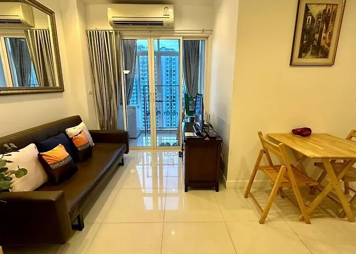 Apartment High-class 2bed Skyview Just 1-step From Bts Onnut