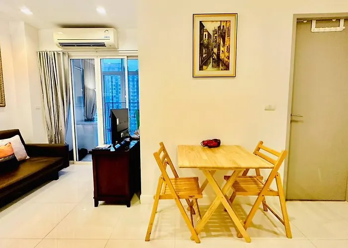 High-class 2bed Skyview Just 1-step From Bts Onnut * Bangkok